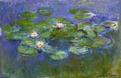 dionyssos:  Claude Monet  Waterlilies ( private collection) Year 1914-1917