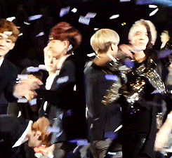  henry hugging kai     