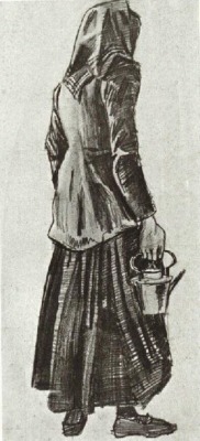 artist-vangogh:  Woman with Kettle, Seen