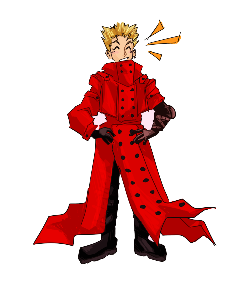 A Transparent Vash For All Ur Transparent Vash Needs