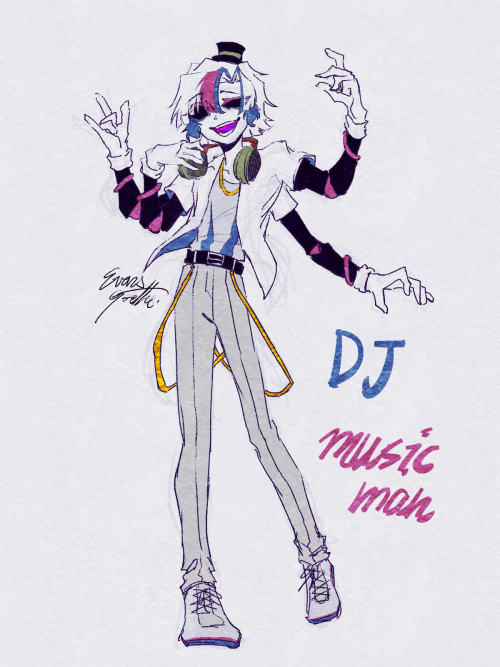 DJ Music Man In My Design.