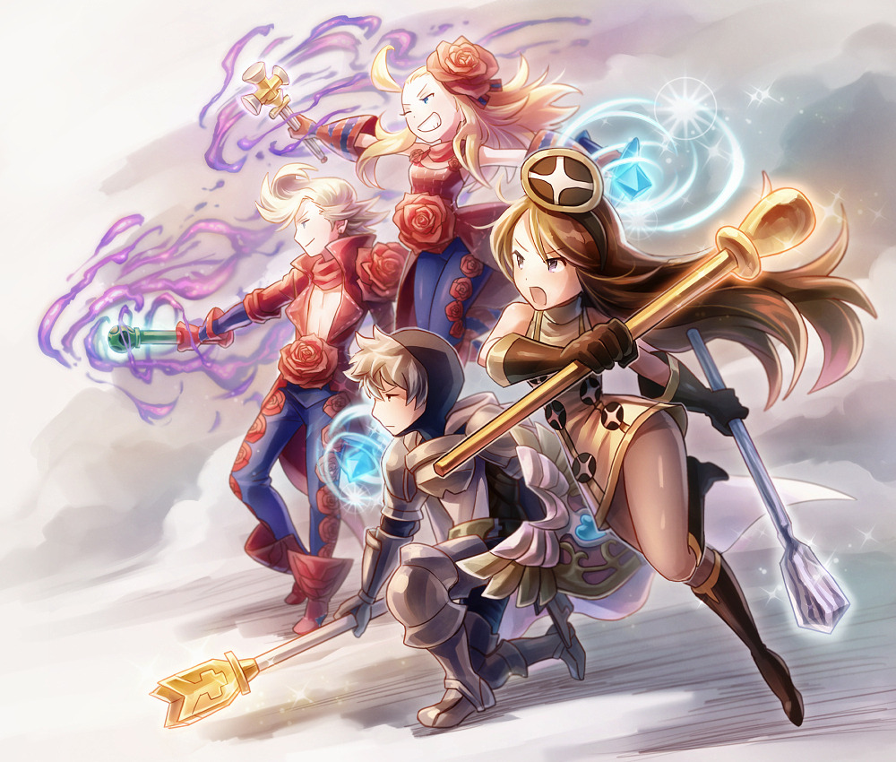 thedauntlessbrave:  satokivi2:  I cleared last boss by these jobs:D   This art is