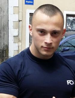 serbian-muscle-men:  young Serbian powerlifter Mirko 