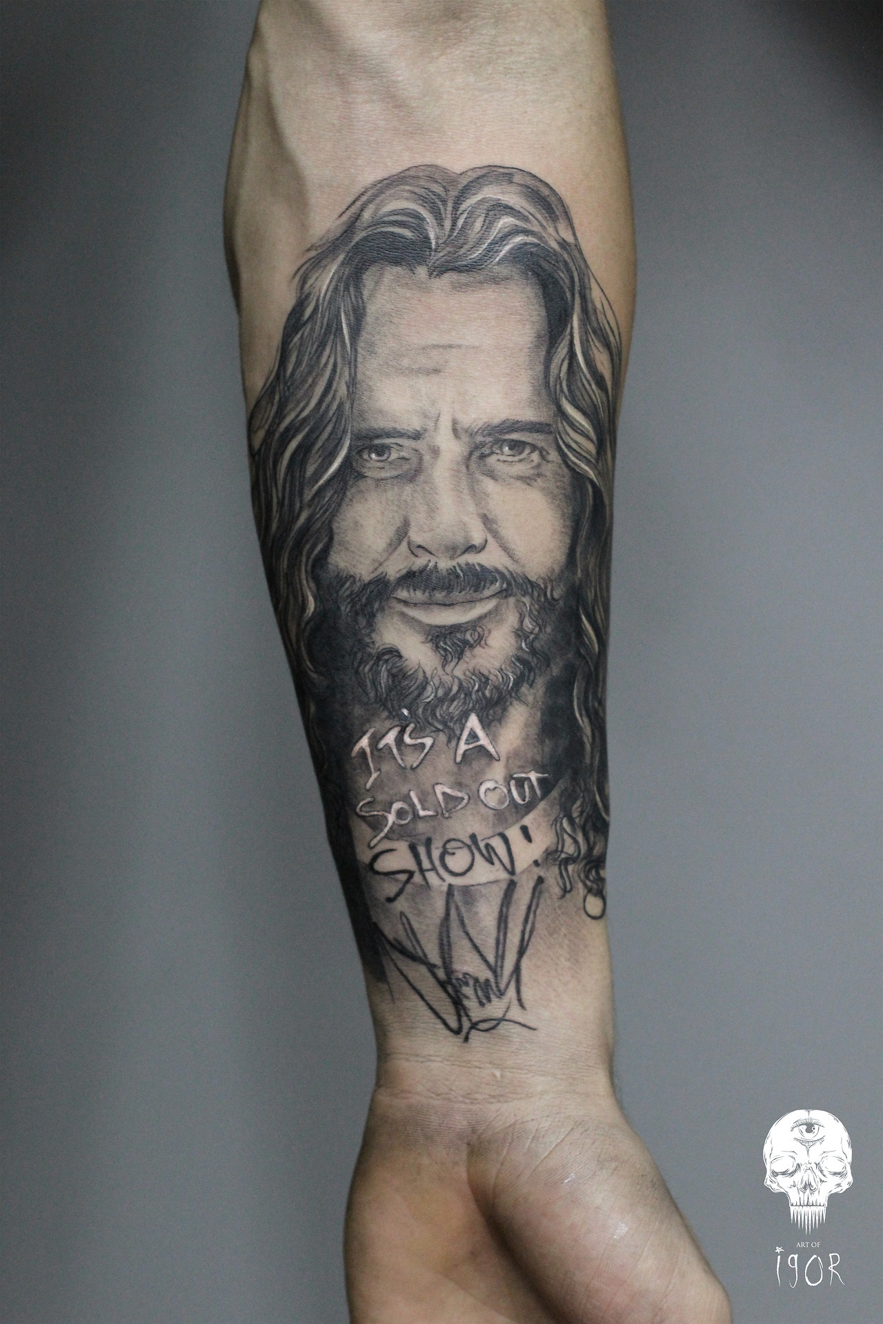 My tribute tattoos of Chris Cornell   rChrisCornellClub