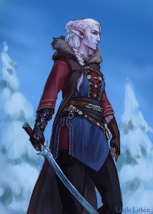 darantha: It’s been pretty hot here few few days now, so it was nice to get to chill with a snow elf