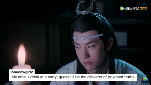 fytheuntamed:Untamed Memes (31/?) // Lan Wangji as Tumblr Posts (part 2) edition