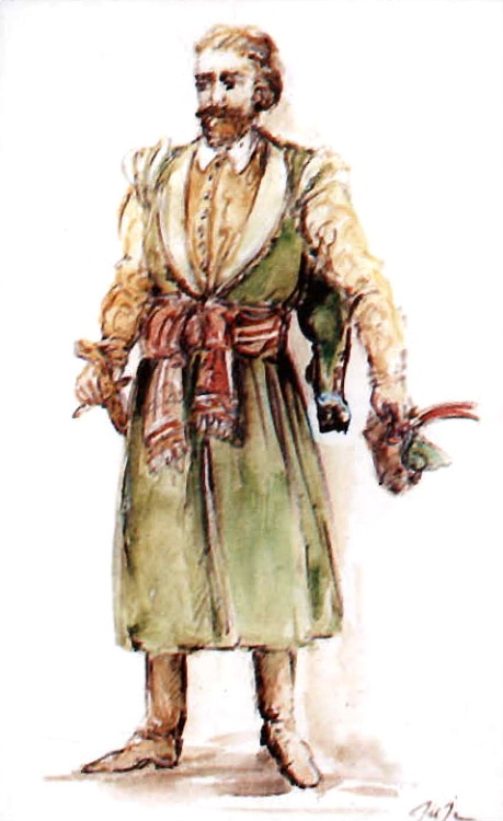 lamus-dworski:17th/18th-century fashion of Polish nobility.Sketches included in promo materials of S