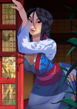 tovio-rogers:mulan drawn up for patreon as