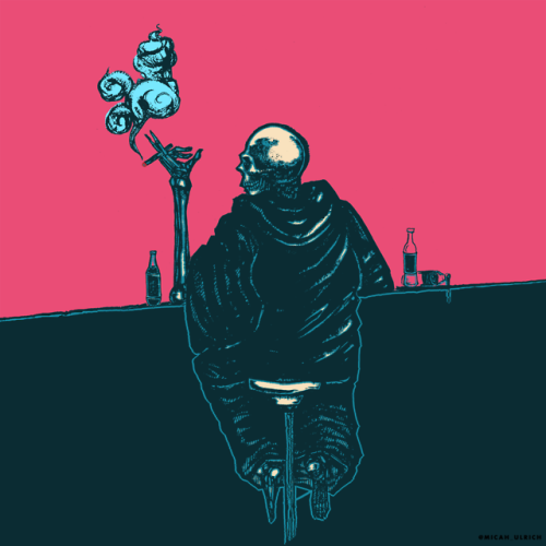 micahulrichdraws:Stay for a drink, darling. 