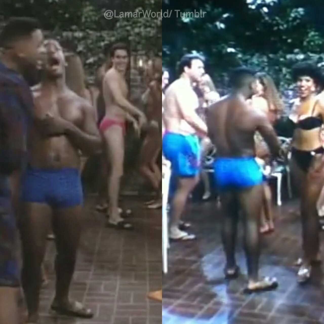 lamarworld:  Alfonso Ribeiro bulge 