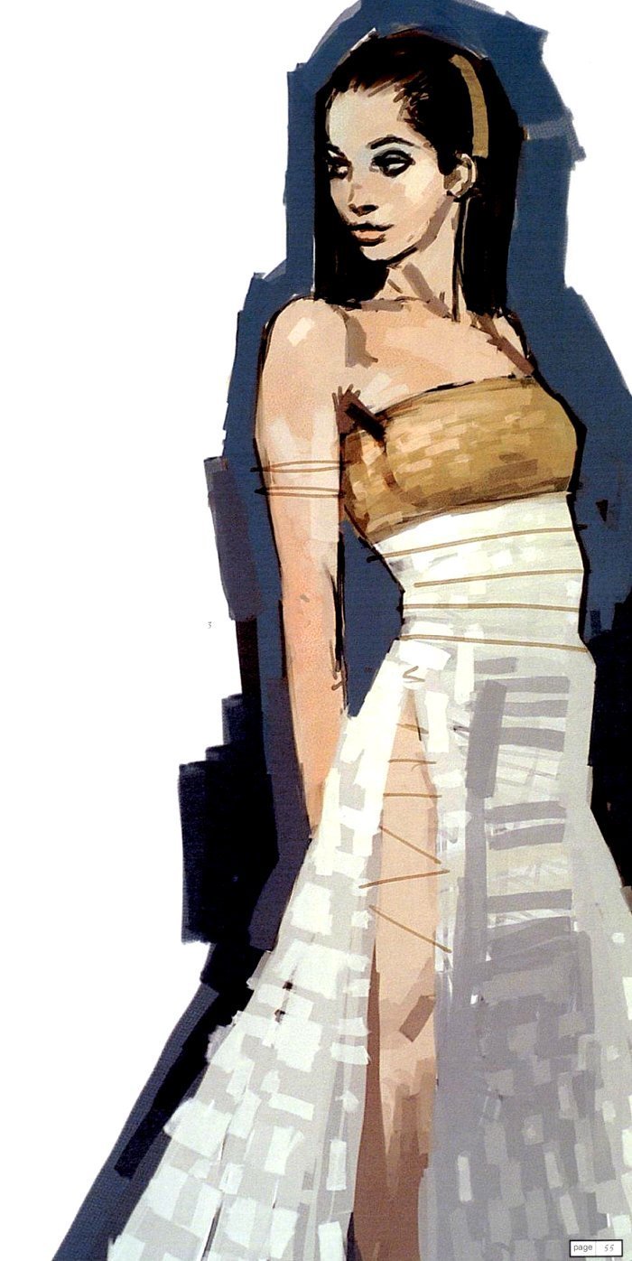 darthluminescent:  Padme Amidala Concept Art // Star Wars: Attack of the Clones