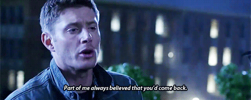 spookyscarycastiels:  There are posts (here and here) about how Dean must have called and texted Cas several times before the phone call in 11x01, because Dean answers with: “Where the hell are you, Cas?”, as though he had been trying to contact Cas