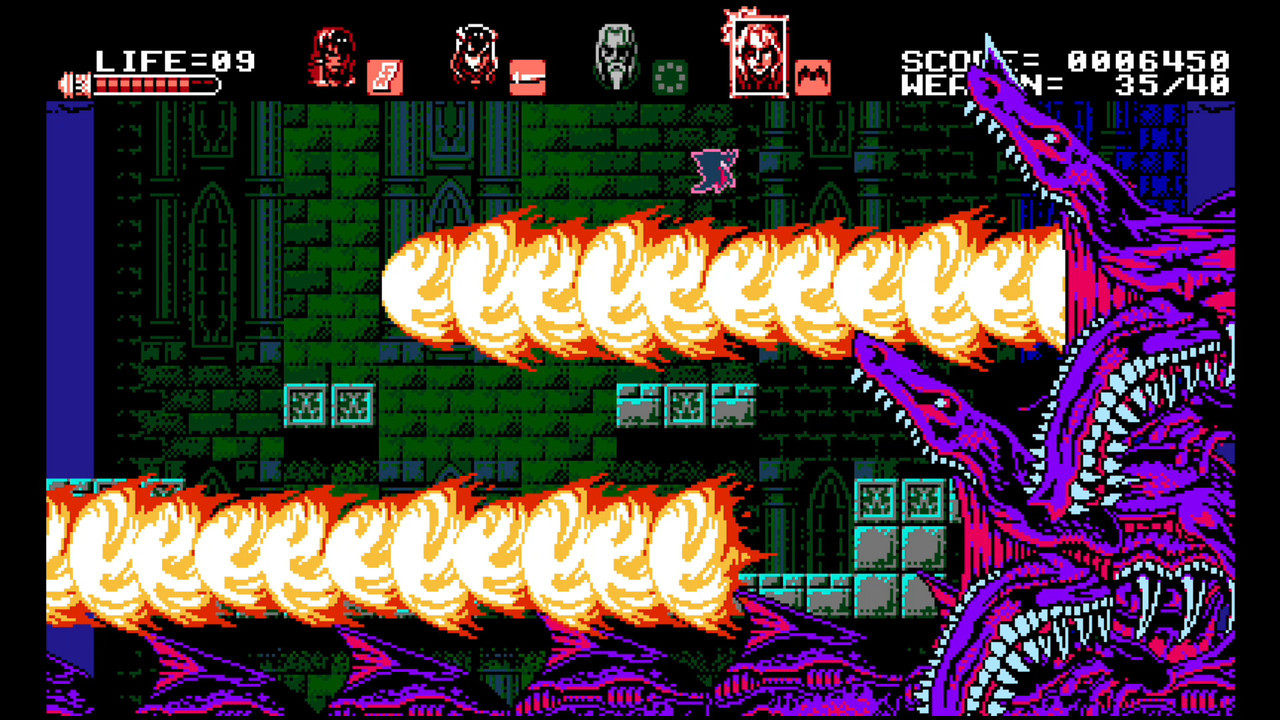 pixelartus: Bloodstained: Curse of the Moon is a new NES styled Castlevania-esque