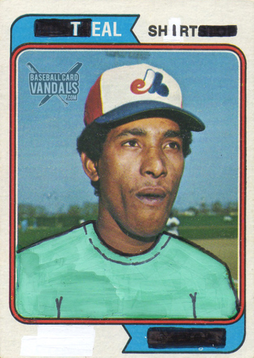 baseballcardvandals:  Lean, mean, and blue-ish