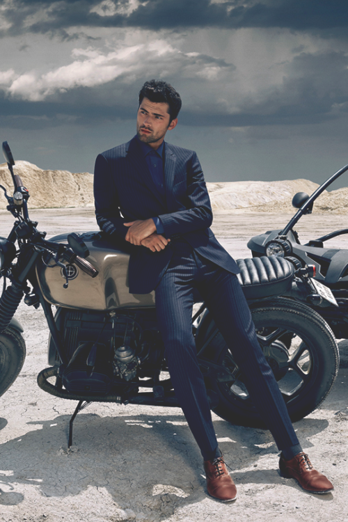 cxx-x:  Mens Fashion // The Suit & His Ride © 