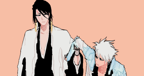 rukiadriedhisrain: 3K Followers Request:Byakuya Kuchiki and Toshiro Hitsugaya for Anonymous ☆