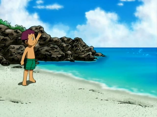 robertozampari: Beach scenes Jinzo Konchu Kabuto Borg VXV - Episode 49