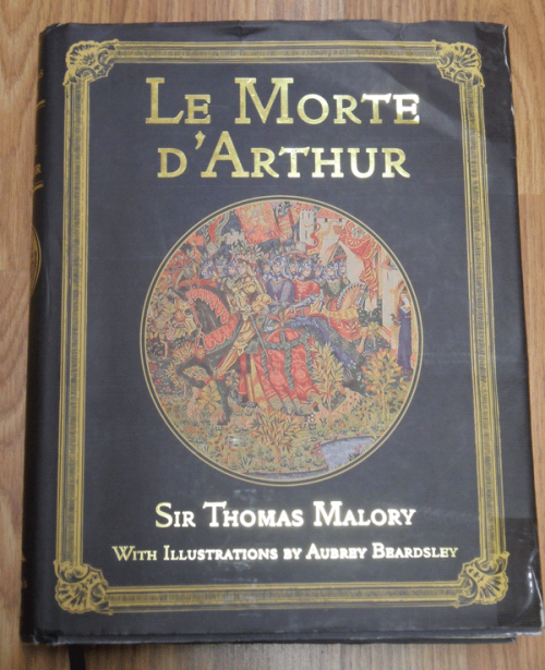 zebookman:This beautiful edition of Le Morte d’Arthur by Thomas Malory came into our branch recently