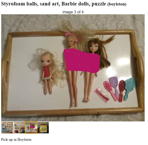 Shiftythrifting:  Female Presenting Craigslist Nips