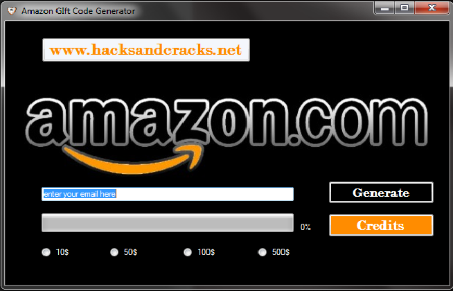 Amazon Gift Card Code Generator