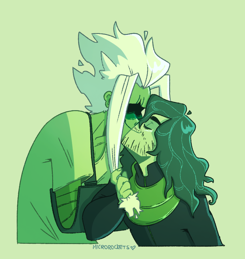 microrockets:had to do a lil kissy kissy to celebrate catching up with the anime