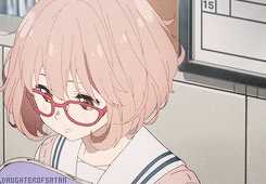 daughterofsatan:    Kuriyama being an dork (´ω｀)♡   Requested by; akamori