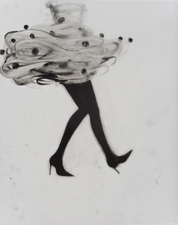 nevver:  The girl in the black tights, Cathy Daley