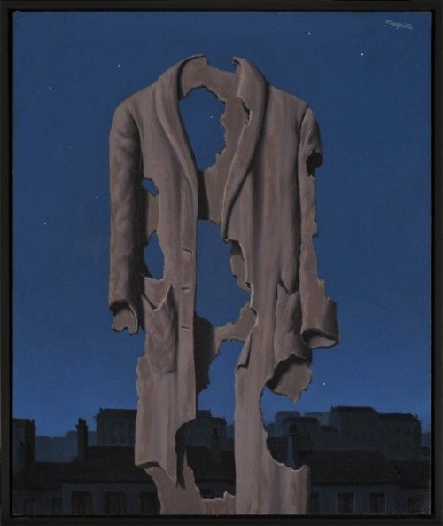 abi-mson:Le manteau de Pascal,  René Magritte , 1898-1967.