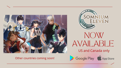 nochistudios:SURPRISE! We are excited to announce that Somnium Eleven is now LIVE for US and Canadia