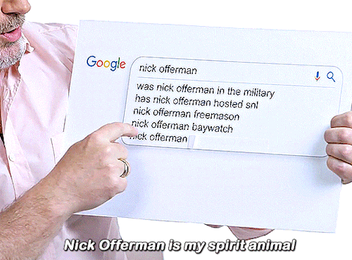 Porn photo nickoffermen:  Nick Offerman Answers the