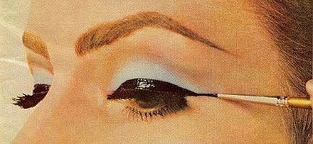 retroetic - 1960s makeup ad