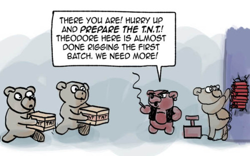 XXX allnaturalcomics:  Teddyrists!  photo