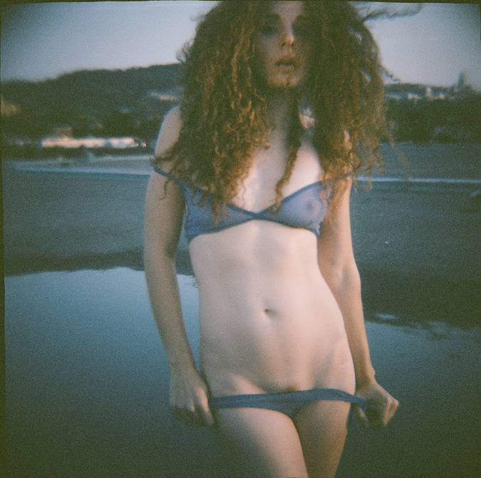davidstrangephotography:  Found an old roll of film shot with the Diana and Cat Hedlund.