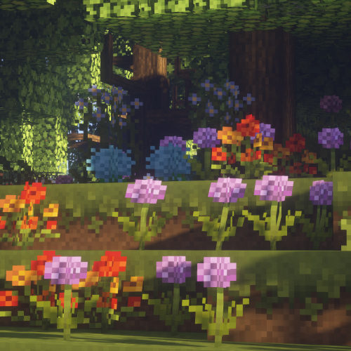 Featured image of post Minecraft Flower Forest Wallpaper It features many new flowers including oxeye daisies allium and many different types of tulips