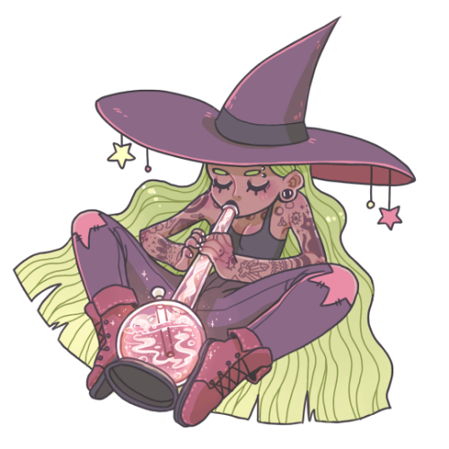 butterpaws:stoner witch~