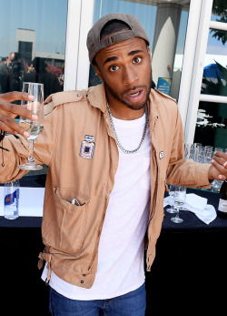 fytwolf:Khylin Rhambo poses backstage after the Hall H panel during Comic-Con International 2017 at San Diego Convention Center on July 20, 2017 in San Diego, California.