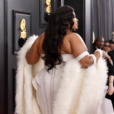 Porn photo coutureicons:lizzo wearing versace at the