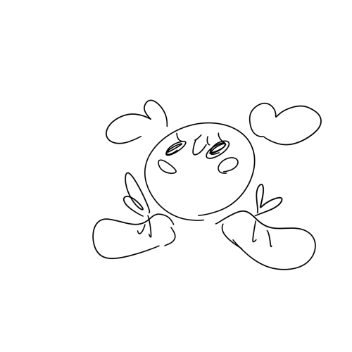 A Doodlepile Of Kurby And Marx I Drew One Time For Some Reason