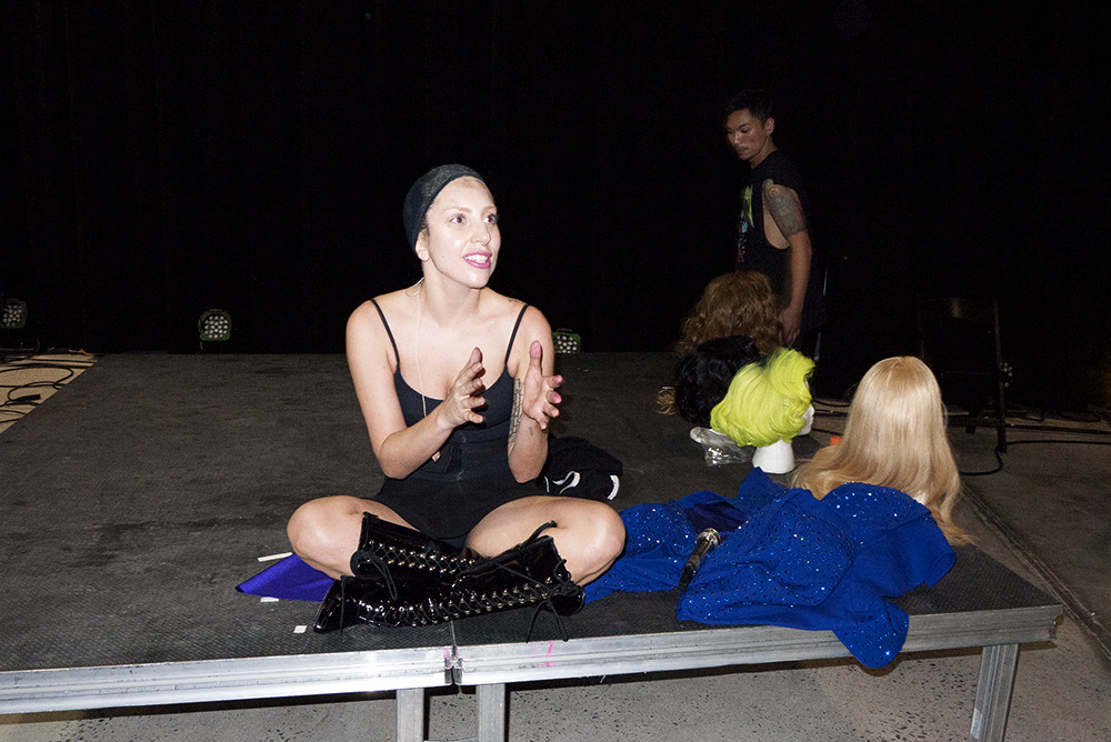terrysdiary:  Gaga rehearsing #2 
