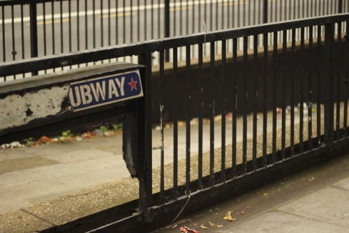red-hot-moon:“Such a sign only you would know”What remains of the Joe Strummer subway at Edgware Roa