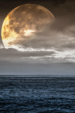 ilaurens:  Big moon... - By: (Giorgio Paparelle) 