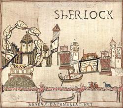 dulcimergecko:  holmesianpose:  professorfangirl:  get-holmes:  So I was bored and made a compilation of best Sherlock &amp; Bayeux Tapestry pics…  Thou dost lower the IQ of the whole tapestry  OMG THEYRE BACK. YES. THESE ARE MY FUCKING FAVORITE MEMES