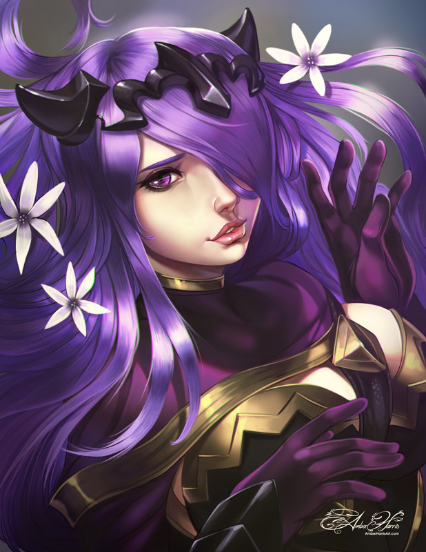 amberharrisart:So I just wanted to post this because two years ago I painted a Camilla