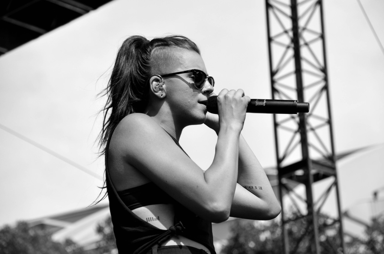 lschorrphotography:  Lynn Gunn of Pvris | June 3, 2016 | Bunbury Festival | Cincinnati,