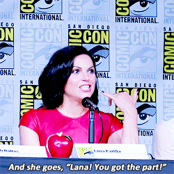 tristenblewart:Lana on how she found out she got the job.