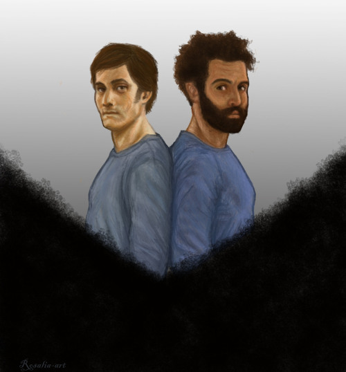 The LoversImage description: A digital painting of Joe and Nicky from The Old Guard. They are back t