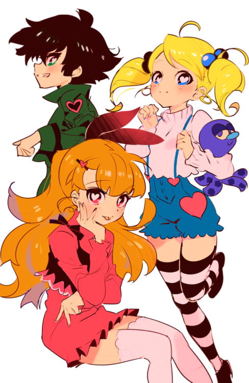 sakuu:#パワーパフガールズ The Powerpuff Girls - あるてらのイラスト - pixiv