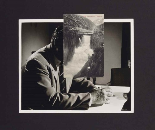 zzzze:  John Stezaker, Untitled (collage, porn pictures