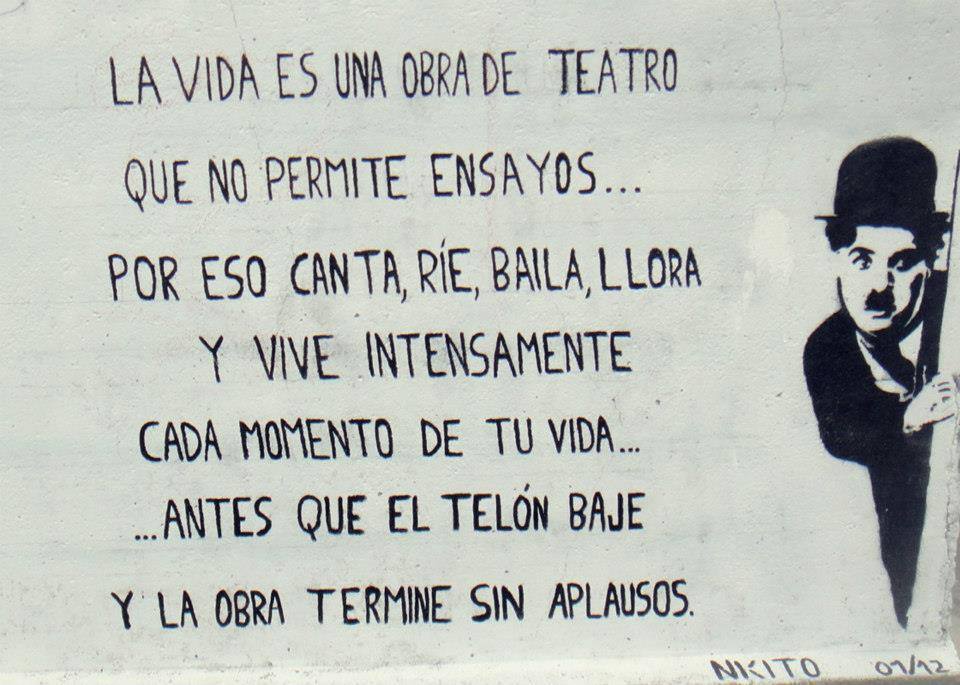 viejaculturafrita:“El teatro de la vida” - Charles Chaplin.