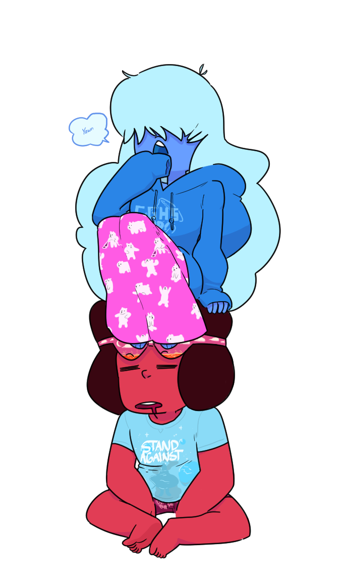 I bet Ruby would make a good chair.